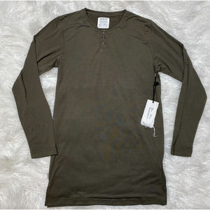 FAIRPLAY MENS PATERSON L/S SHIRT OLIVE "NWOT"